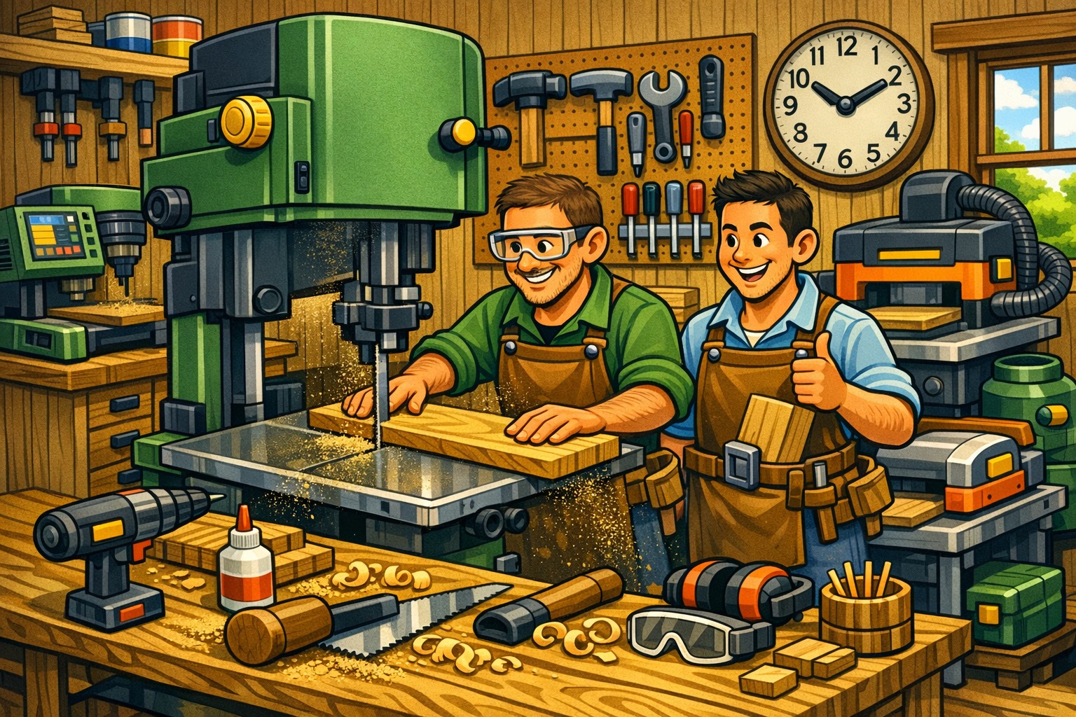 Taller de carpintería UMPLA en Salamanca